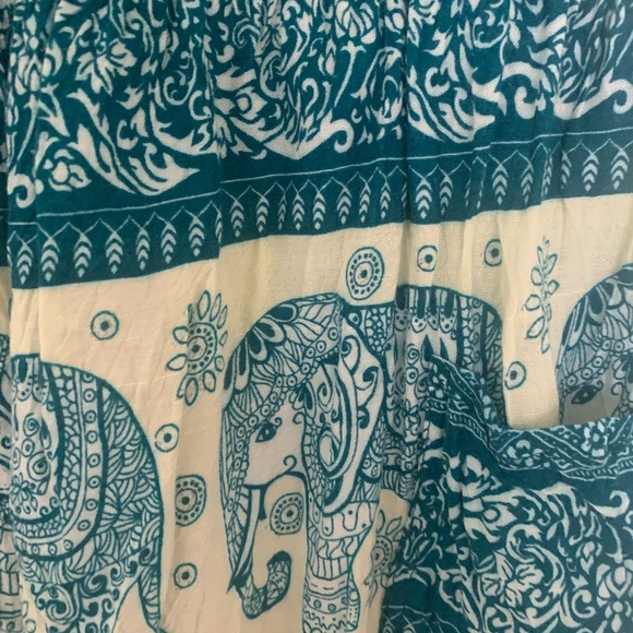 Blue Harem Elephant Pants - Picture 3 of 12